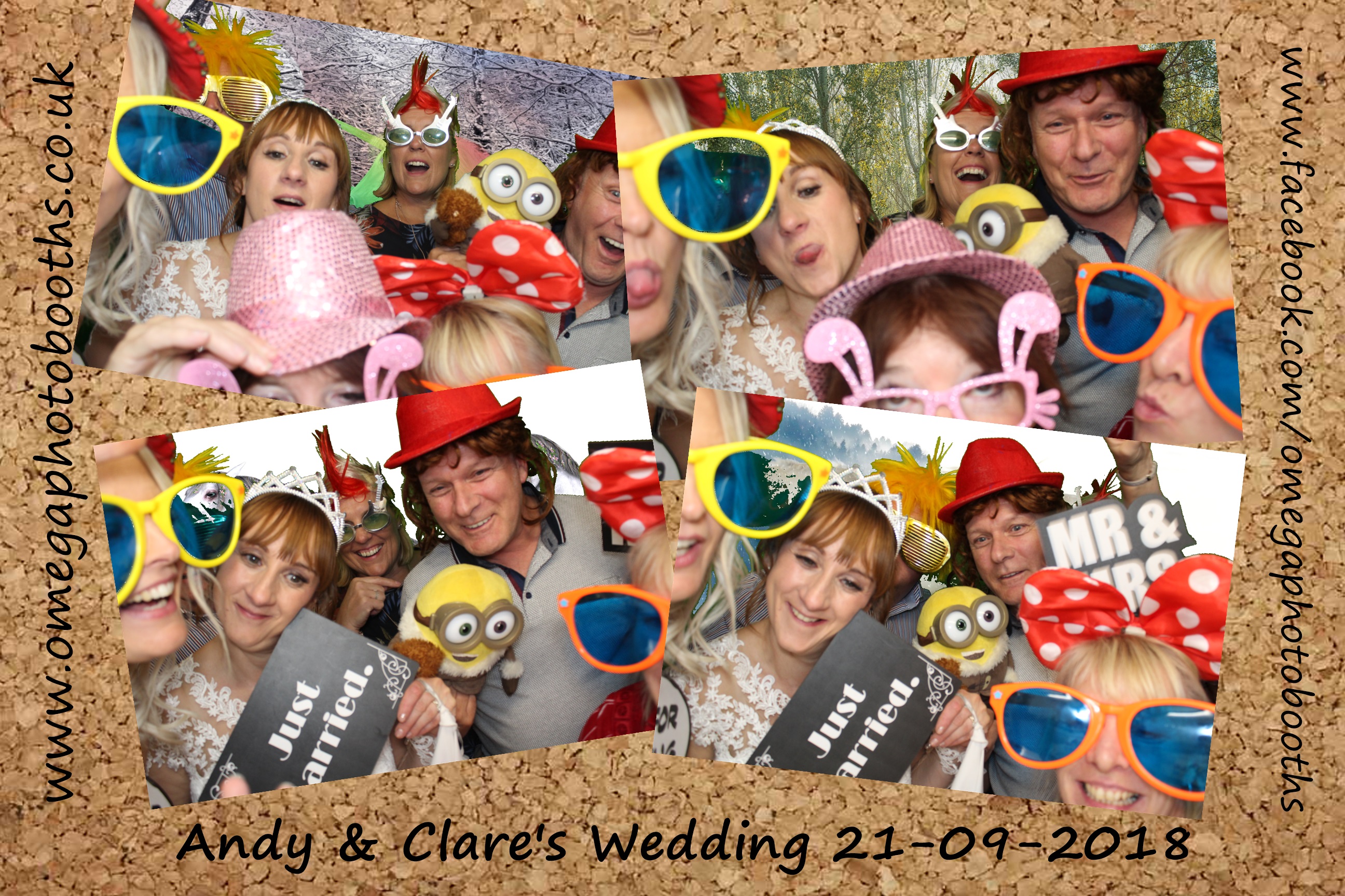 Andy and Clare wedding | View more photos from the event at gallery.omegaphotobooths.co.uk/u/Omega-Photobooths/Andy-and-Clare-wedding